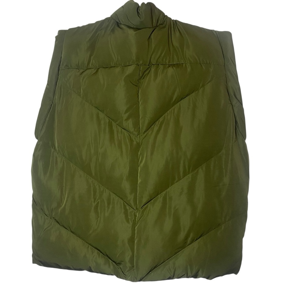 BLANKNYC Matcha Latte quilted nylon puffer vest Green - Picture 5 of 10